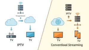 A Diferença entre IPTV e Streaming Convencional