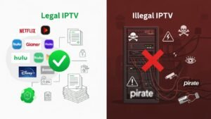 Comparação entre IPTV legal e IPTV ilegal em Portugal
